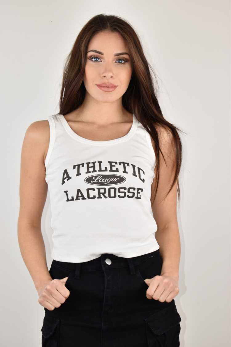  Canotta in cotone Athletic