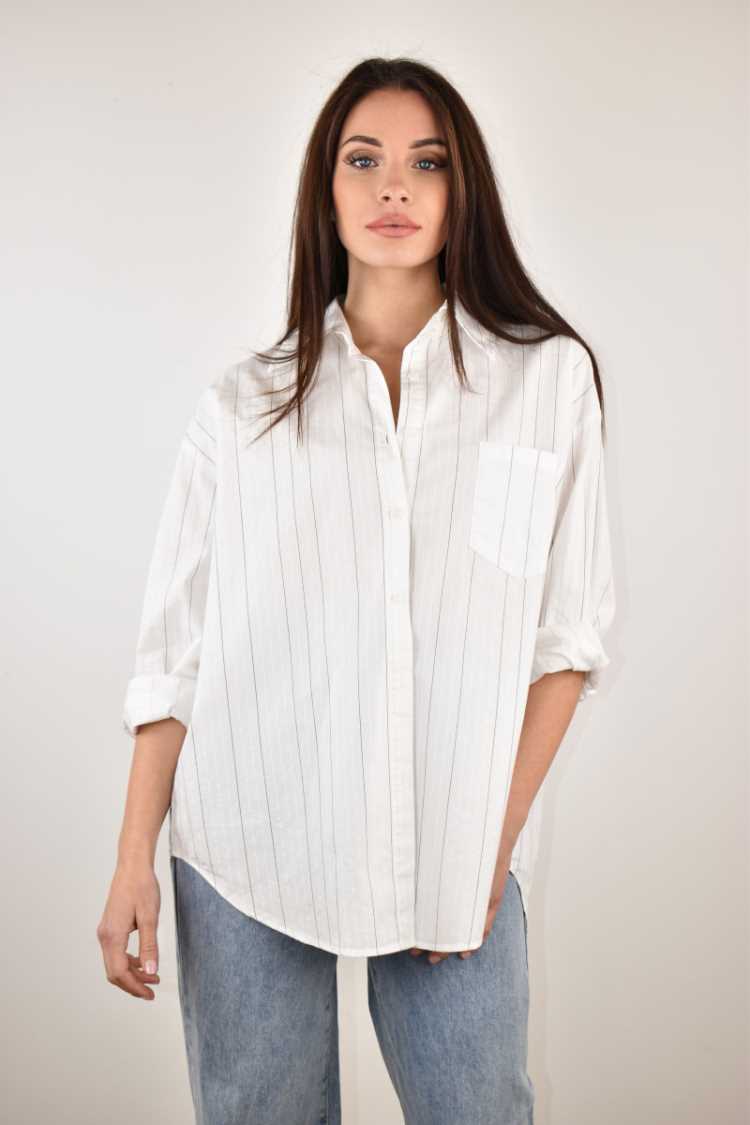Camicia a righe