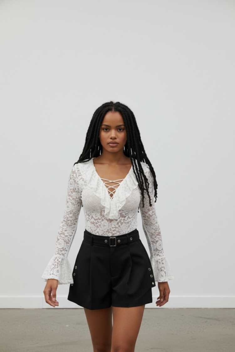 Maglia in pizzo