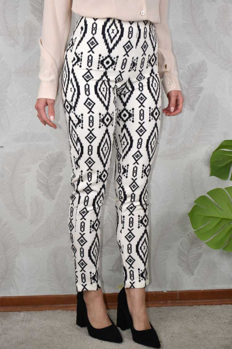 Pantalone slim completo Luna