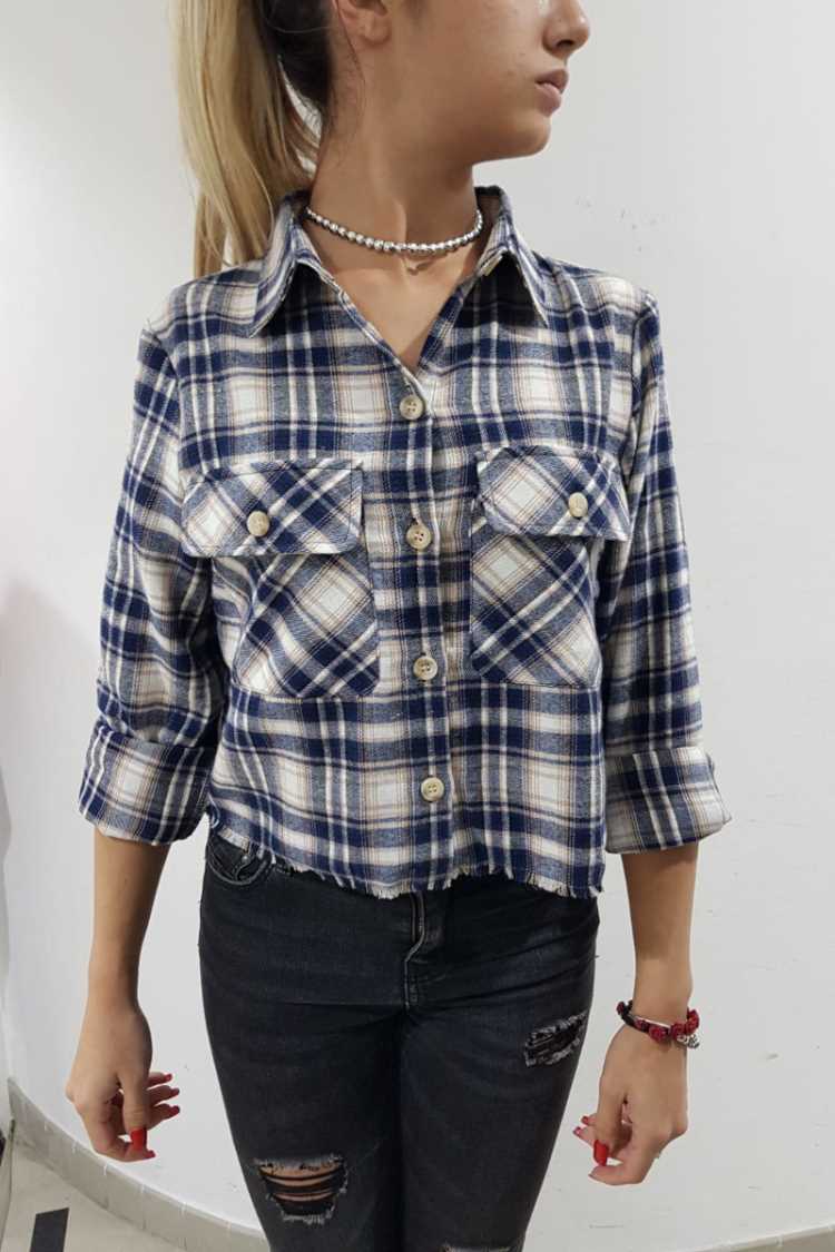 Camicia a quadri