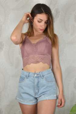 ABBIGLIAMENTO - Bralette in pizzo