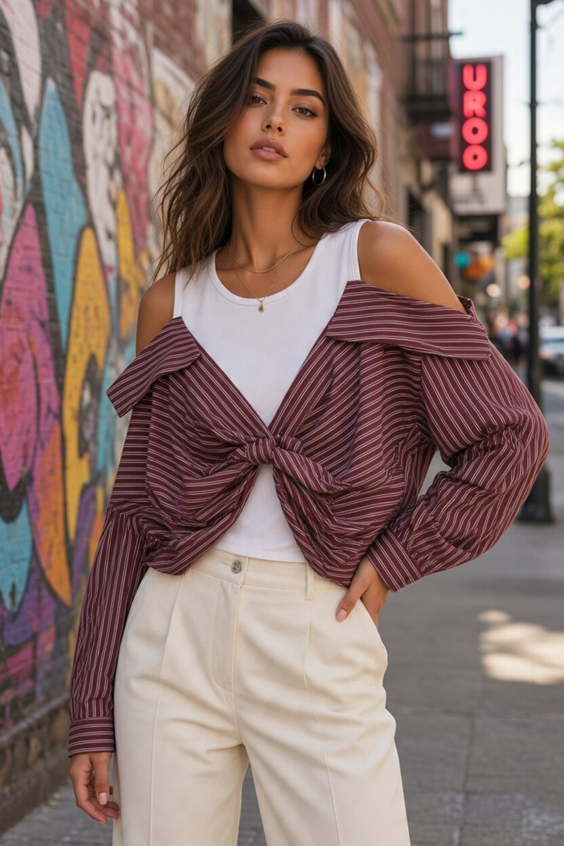 ABBIGLIAMENTO - Camicia con top