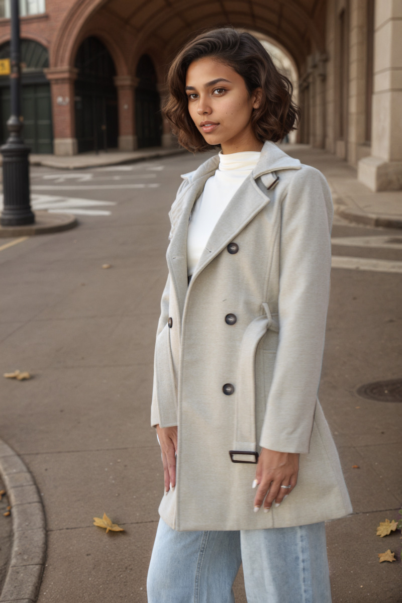 ABBIGLIAMENTO - Cappotto con cintura