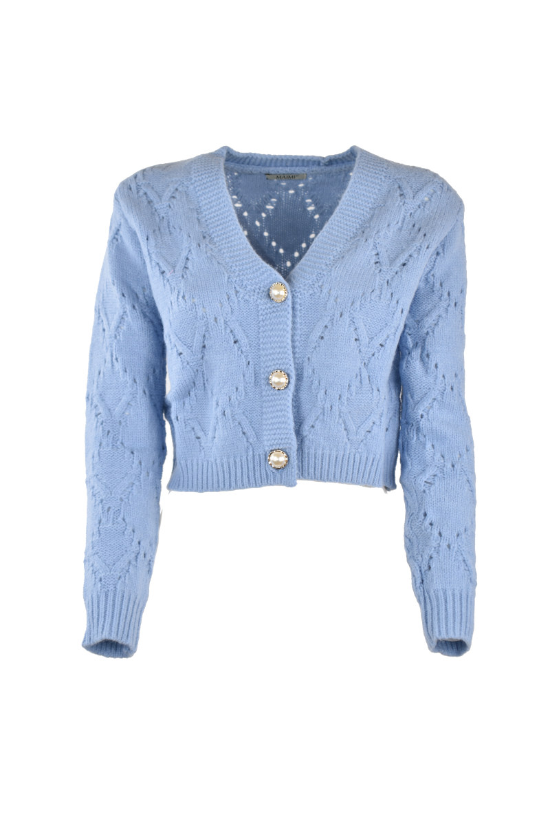 ABBIGLIAMENTO - Cardigan bottone gioiello