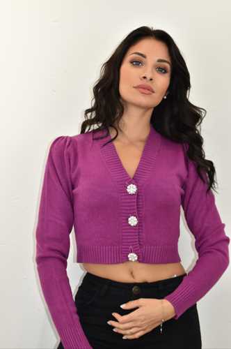 ABBIGLIAMENTO - Cardigan crop