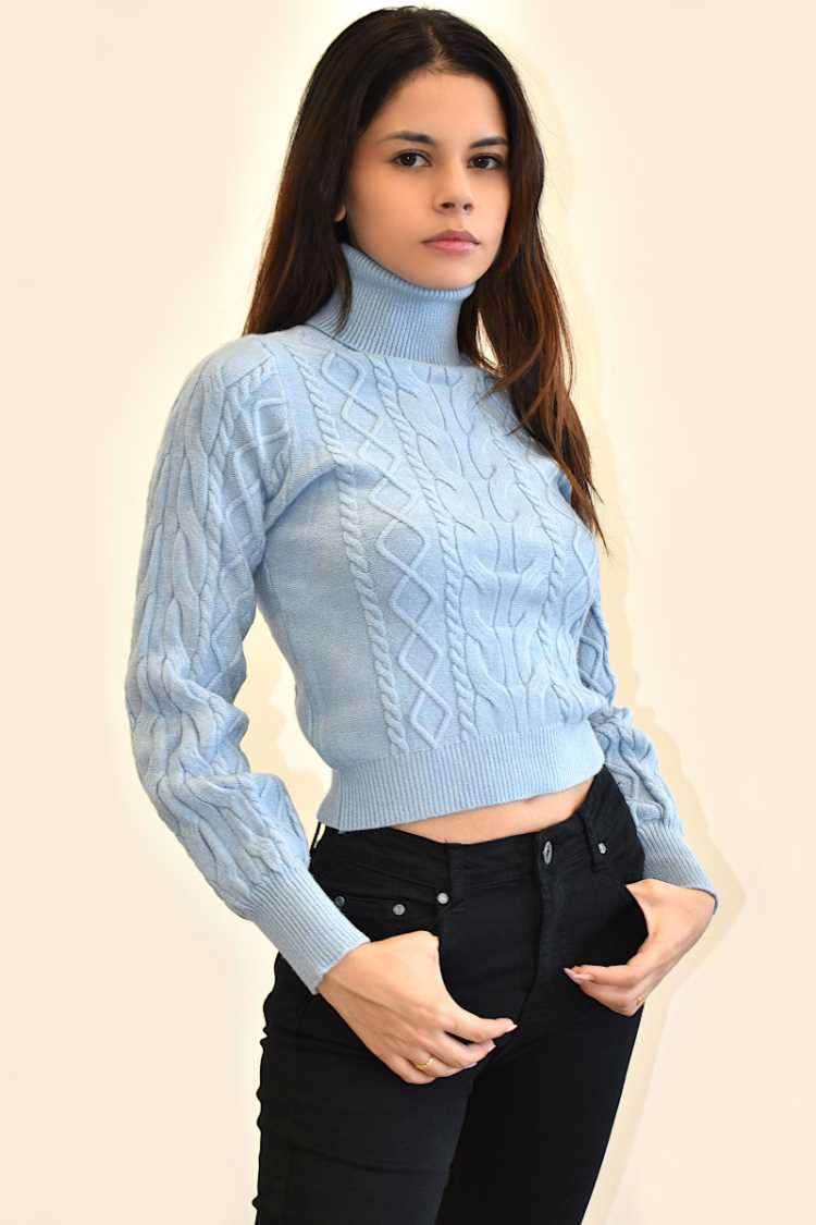 Maglia collo alto