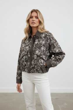 ABBIGLIAMENTO - Giubbino over fantasia