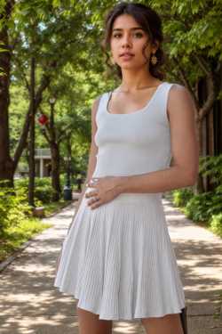 ABBIGLIAMENTO - Gonna corta tramata