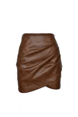 ABBIGLIAMENTO - Gonna in ecopelle