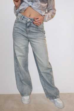 ABBIGLIAMENTO - Jeans straight wide