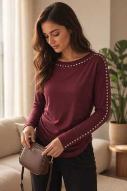 ABBIGLIAMENTO - Maglia con borchiette