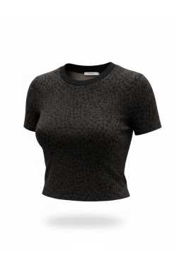 ABBIGLIAMENTO - Maglia elasticizzata maculata