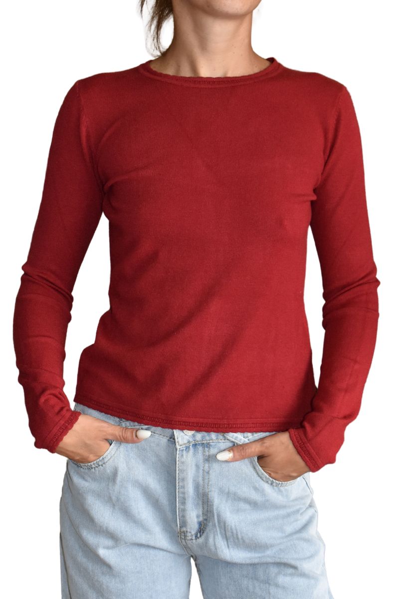 ABBIGLIAMENTO - Maglia semplice a girocollo