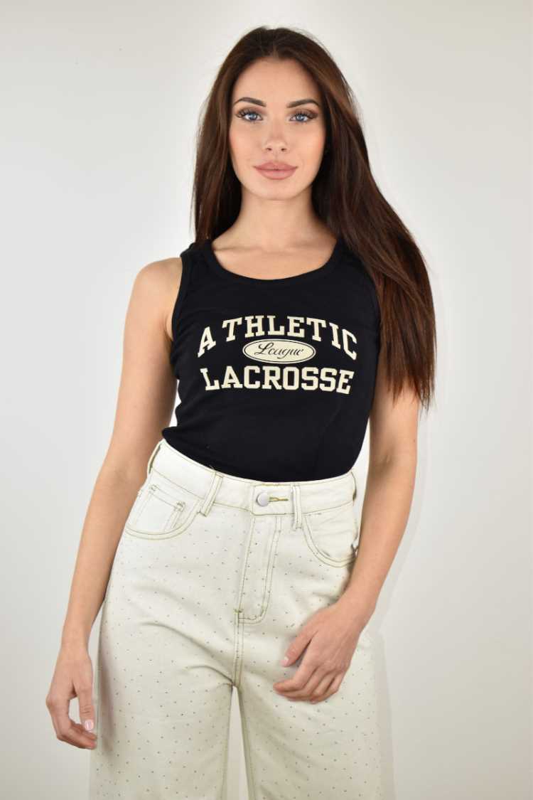  Canotta in cotone Athletic