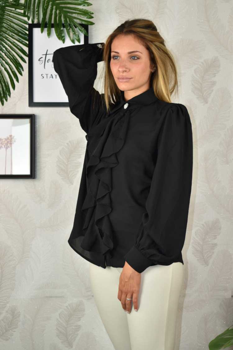 Camicia frou frou
