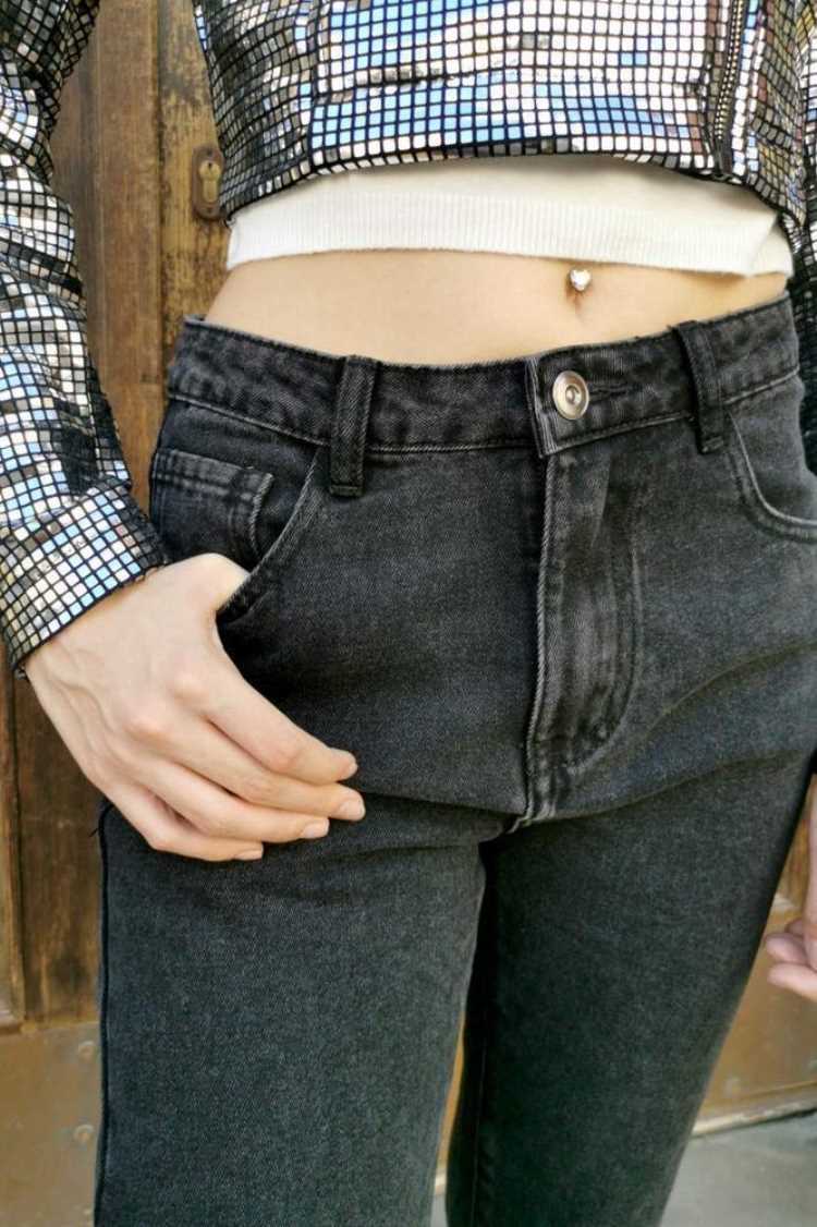Jeans mom fit