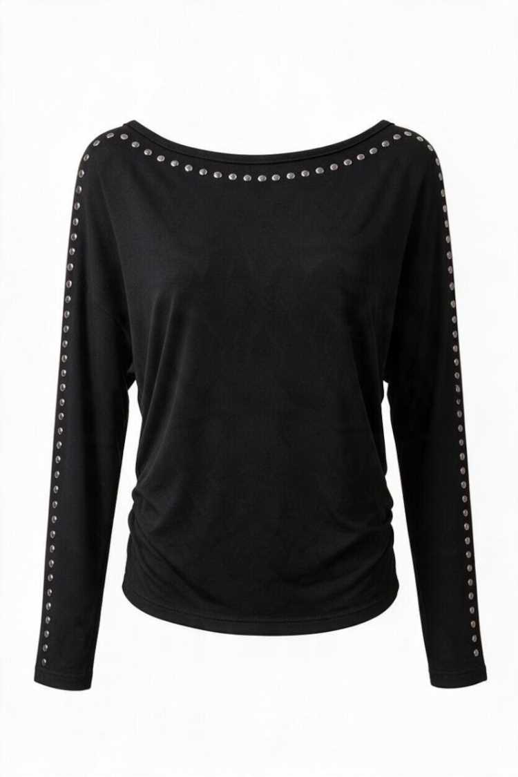 Maglia con borchiette