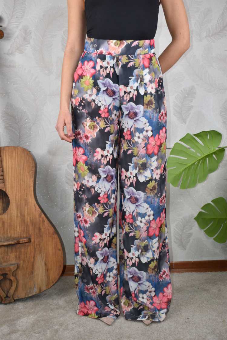 Pantalone floreale