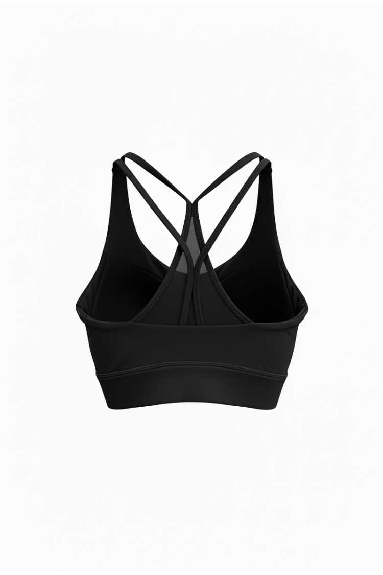 Top sportivo con incrocio