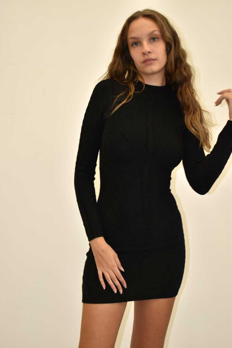 Vestito treccia schiena scoperta