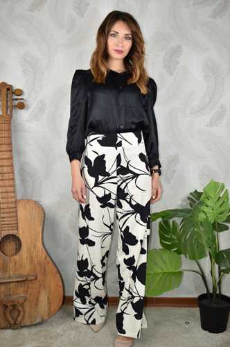 ABBIGLIAMENTO - Pantalone a fiori grandi