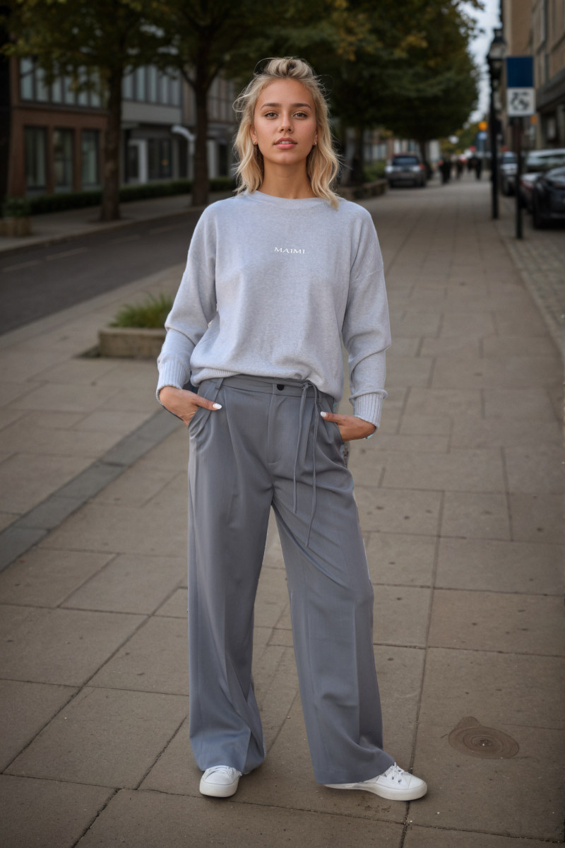 ABBIGLIAMENTO - Pantalone a gamba larga