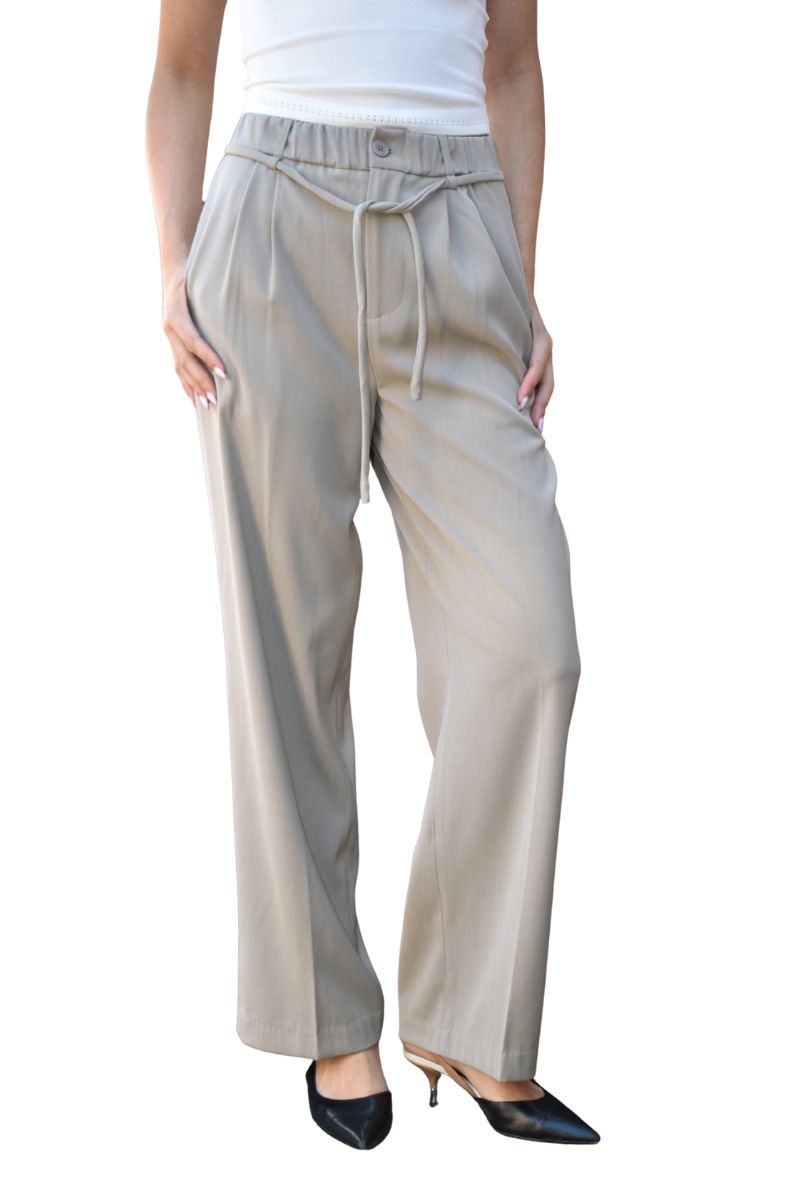 ABBIGLIAMENTO - Pantalone con elastico