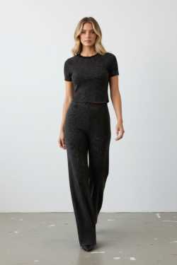 ABBIGLIAMENTO - Pantalone elasticizzato maculato