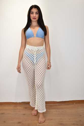 ABBIGLIAMENTO - Pantalone mare traforato