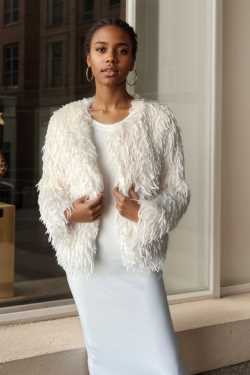 ABBIGLIAMENTO - Pelliccia pelo piumata