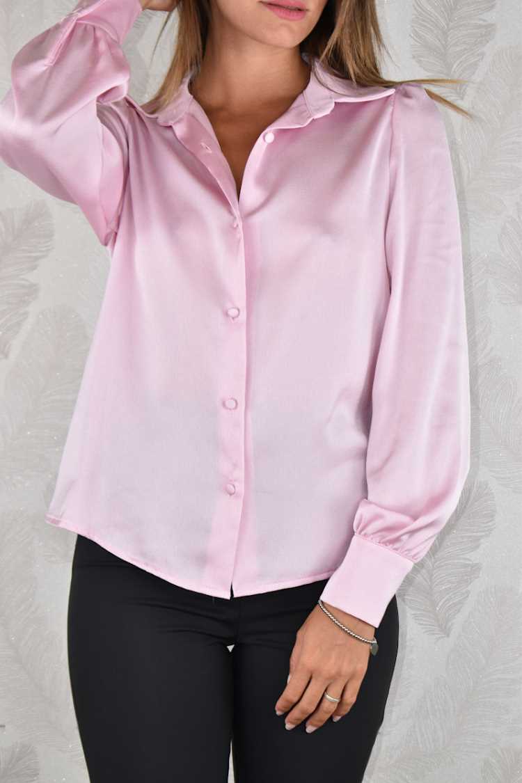 Camicia simil raso