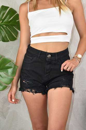 ABBIGLIAMENTO - Short strappato