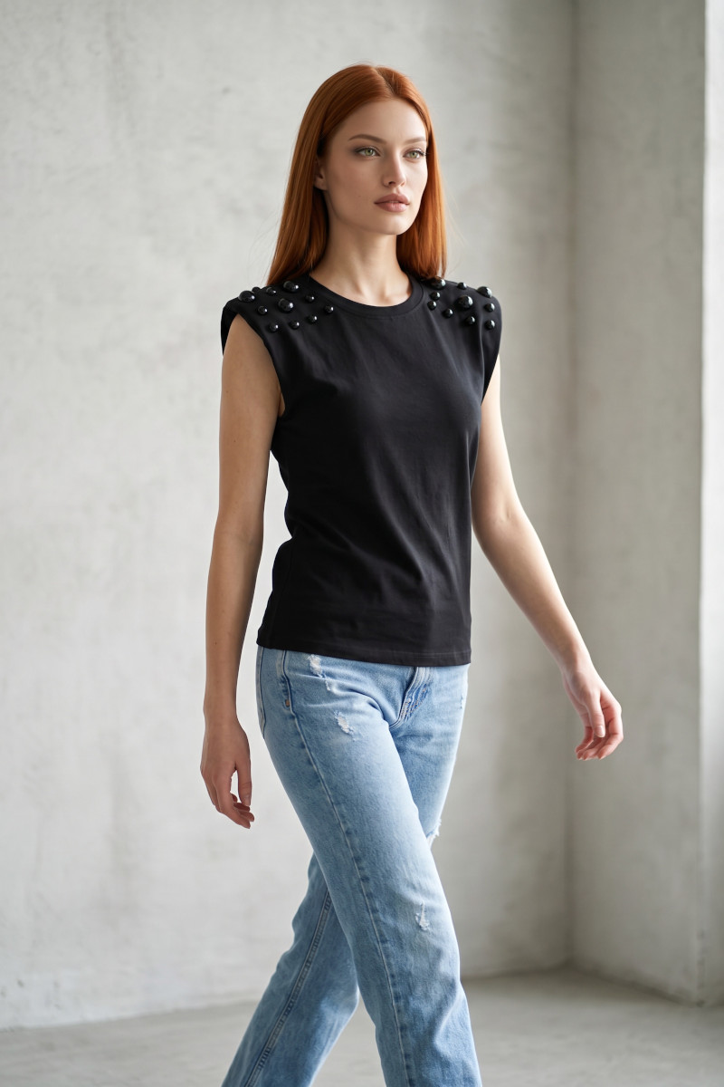 ABBIGLIAMENTO - T-shirt con borchie