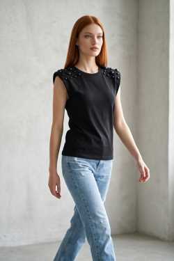 ABBIGLIAMENTO - T-shirt con borchie