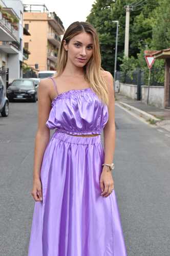 ABBIGLIAMENTO - Top simil raso