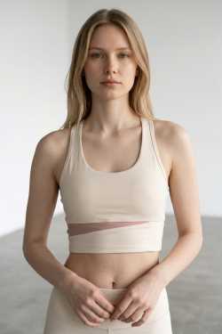 ABBIGLIAMENTO - Top sportivo bicolor