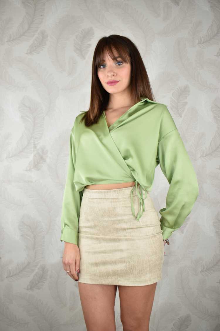 Camicia incrocio