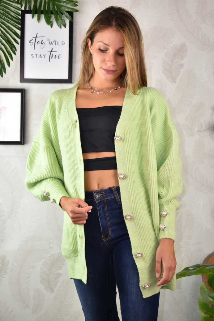 Cardigan lungo