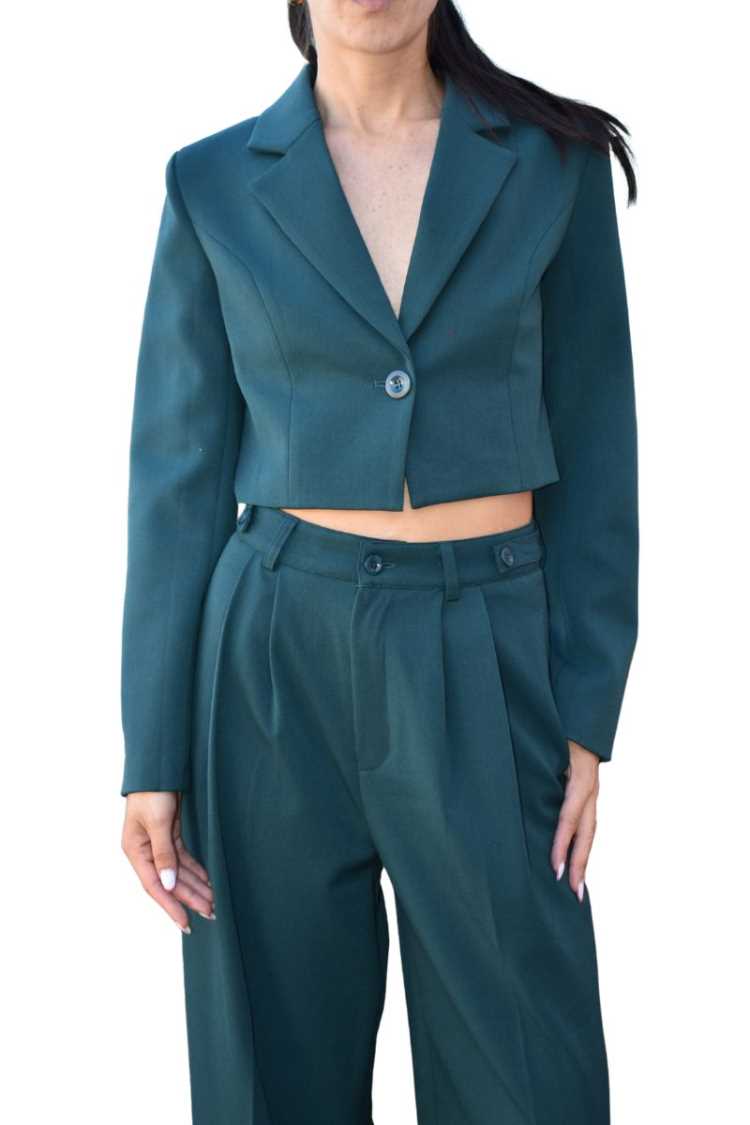 Giacca over crop completo Sharon