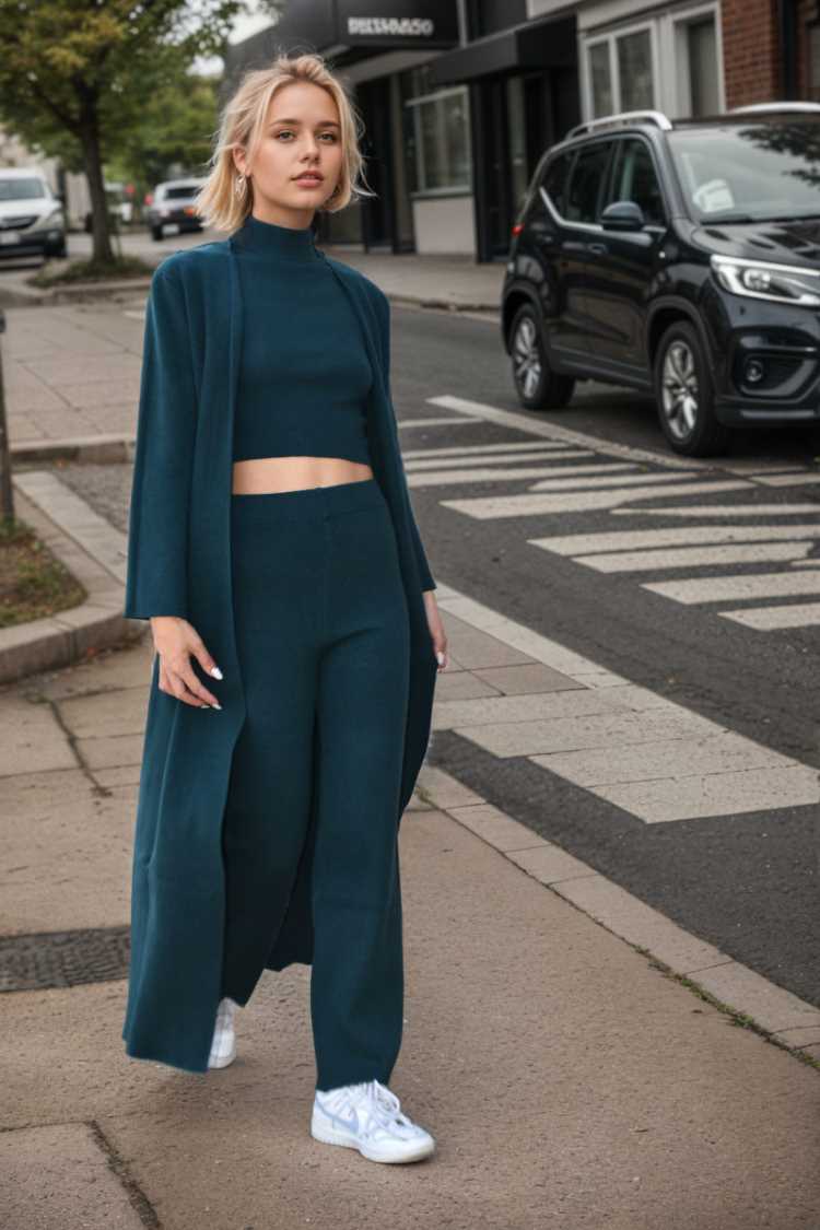 Cardigan lungo