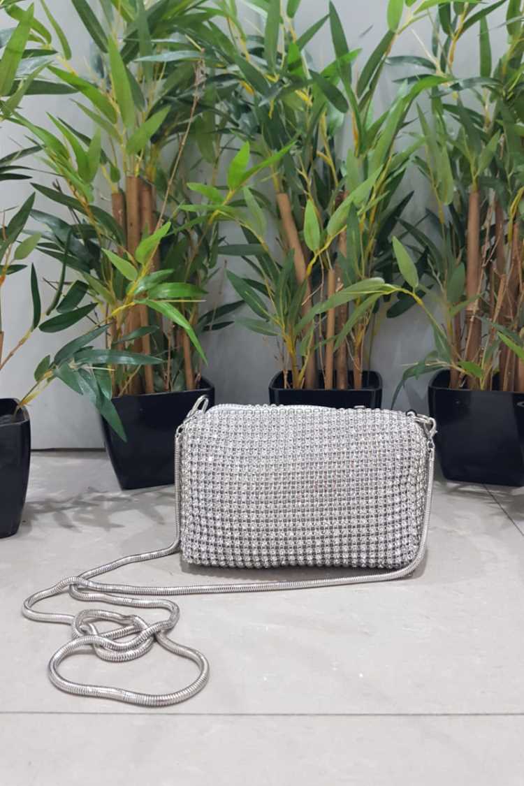 Pochette strass