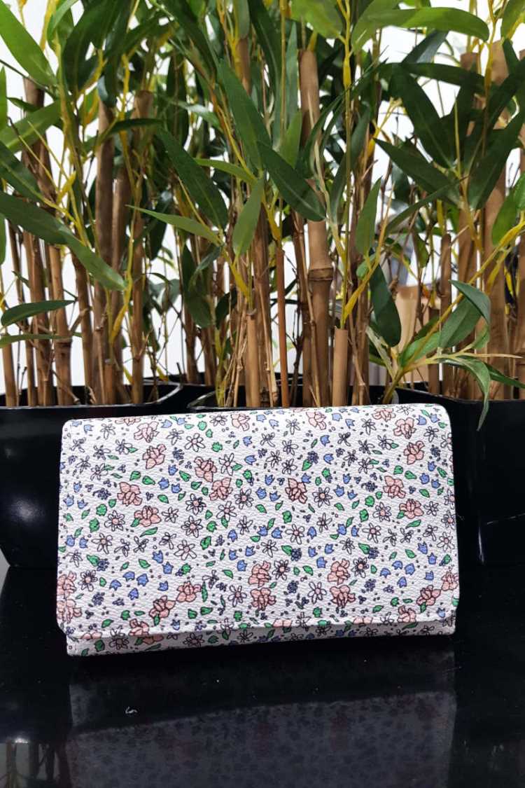 Portafoglio a fiorellini