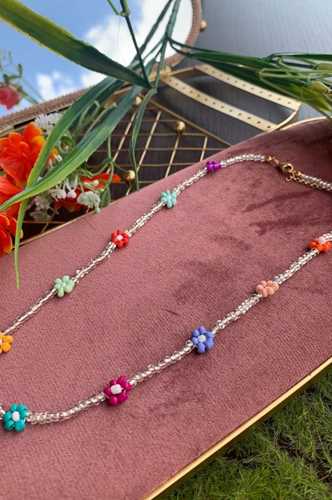 ACCESSORI - Collana fiorellini