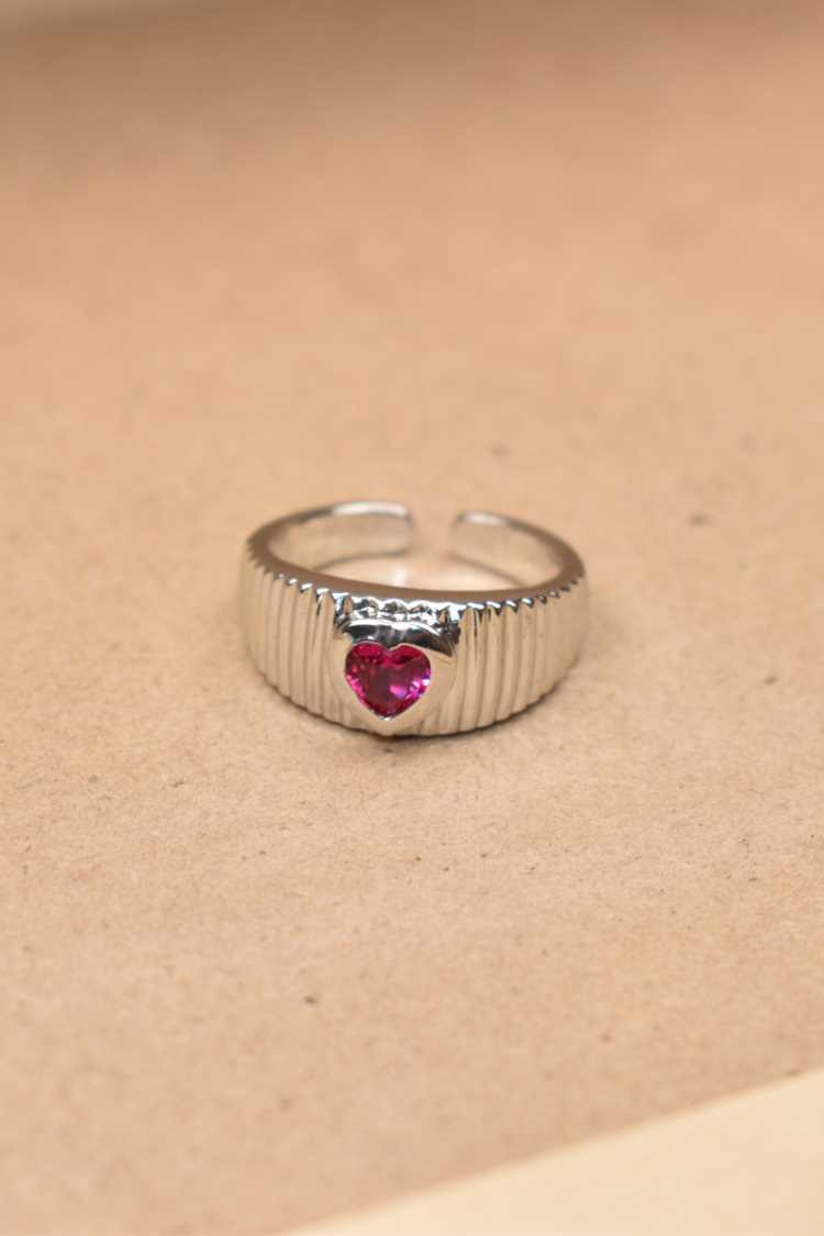 Anello con cuore